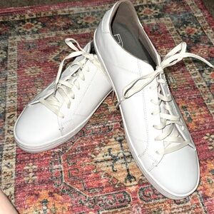 NWT Cole Haan white leather sneakers